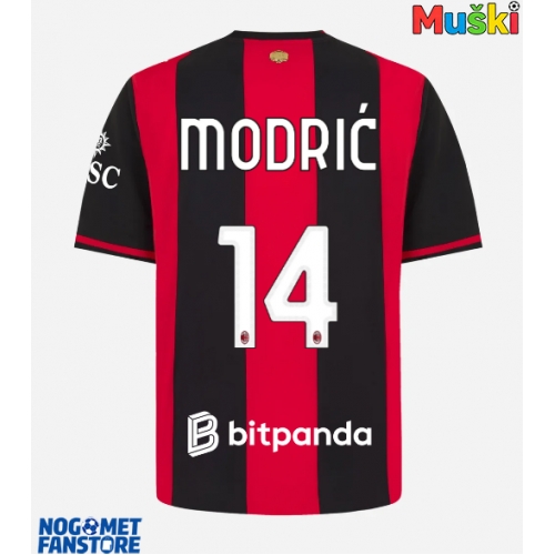 AC Milan Luka Modric #14 Domaci Dres 2026-27 Kratak Rukav